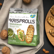 Lade das Bild in den Galerie-Viewer, 15 x KRISPROLLS Wholegrain No Sugar Added (15 Packungen à 225g)