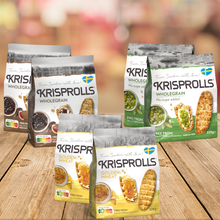 Lade das Bild in den Galerie-Viewer, KRISPROLLS 3 Sorten Starter Kit (6 Packungen à 225g)