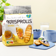 Lade das Bild in den Galerie-Viewer, 15 x KRISPROLLS Golden Wheat (15 Packungen à 240g)